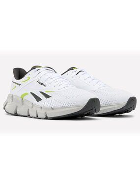 Reebok Zig Dynamica 6 White Running Shoes Men’s Size 12 NWT